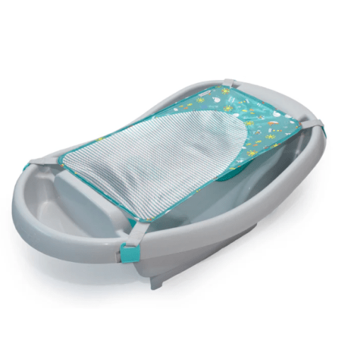 Ingenuity Comfy Clean Newborn To Toddler Tub Grey One