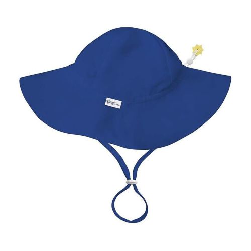 Green Sprouts Baby/Toddler UPF 50+ Eco Brim Hat - Royal - 9/18 Months