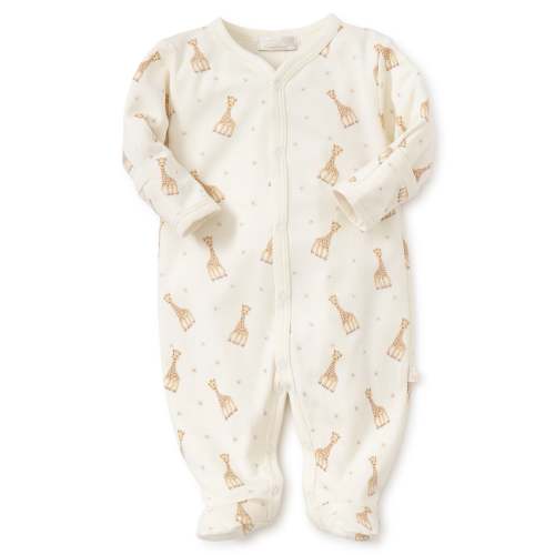 Sophie la girafe Ecru Print Footie