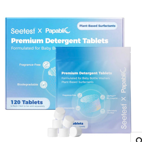 Papablic Upgraded Detergent Soap Tablets, 120 Count