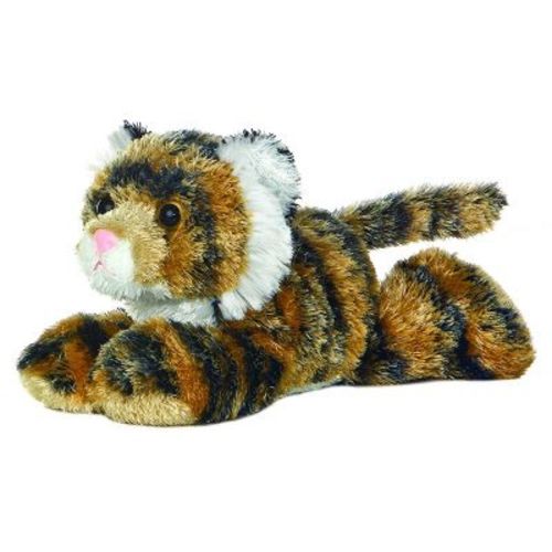 Aurora Small Tanya Mini Flopsie Adorable Stuffed Animal Brown 8"