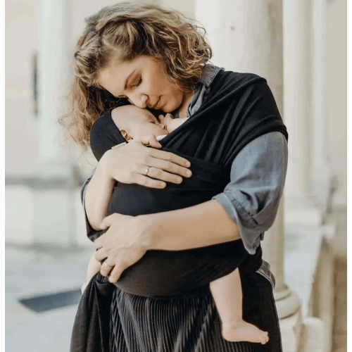Boba Baby Wrap Carrier (Black) | Shop Boba Baby Wrap Carrier – Boba Inc.