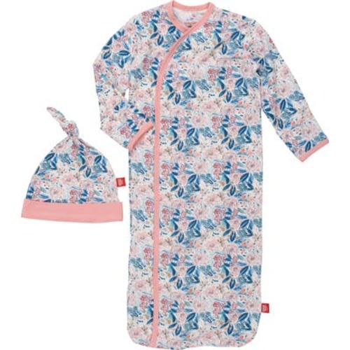 Once & Floral Magnetic Sleep Gown & Hat Set