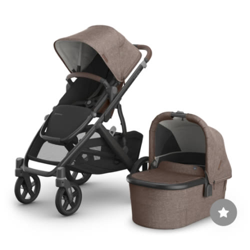 UPPAbaby Vista V3 Pram With Bassinet - Owen (Mocha Melange) – UPPAbaby Australia