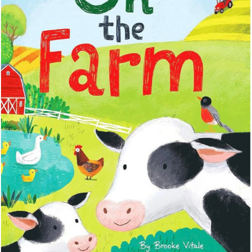 On The Farm - Children's Padded Board Book