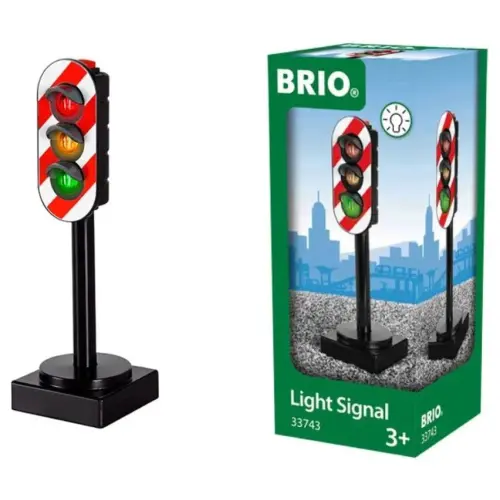 BRIO World Wooden Railway Train Set Light Signal by Brio | Barnes & Noble®