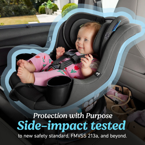 EasyTurn 360 2-in-1 Rotating Convertible Car Seat - Cyran