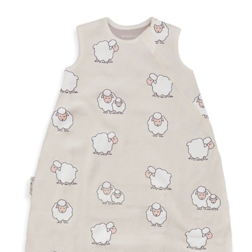 4 Season® Classic Baby Sleeping Bag, Merino Wool & Organic Cotton, Sheep