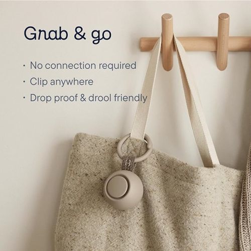 Hatch Go | Portable Sound Machine for Babies and Kids | Sleep Soother | 10 Soothing Sounds | White Noise | Shush | Travel | Registry Gift | Baby Shower | Clips on Stroller | Putty