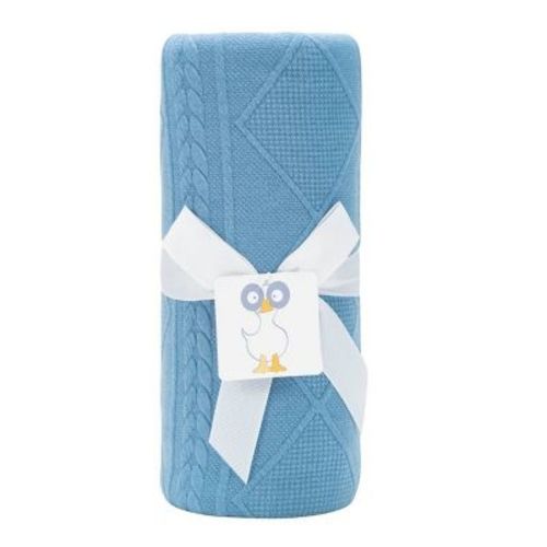 GooseWaddle Denim Baby Blanket
