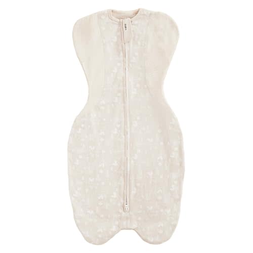 KIDIRA Swaddle for Newborns, Baby Swaddles 0-3 Months 5-13lb, Arms Up Swaddle 0-3 Months Newborn with Moisture-Wicking Fabric, Promotes Healthy Hip Development, 2-Way Zipper, 1Pack (Jungle and Deer)