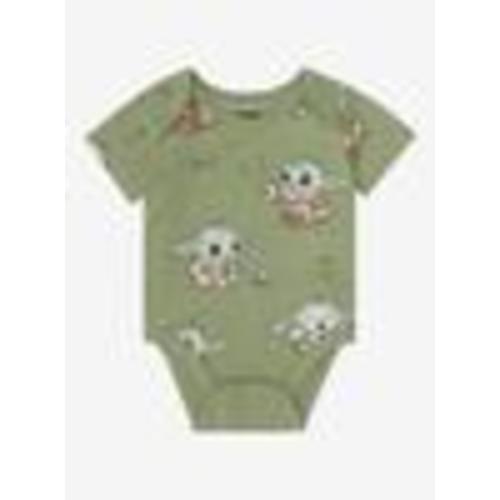 Star Wars The Mandalorian Grogu Allover Print Infant One Piece - BoxLunch Exclusive | BoxLunch