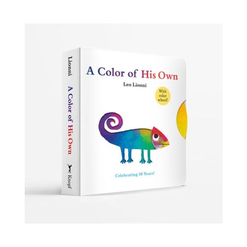 A Color of His Own with Color Wheel - by Leo Lionni Board Book