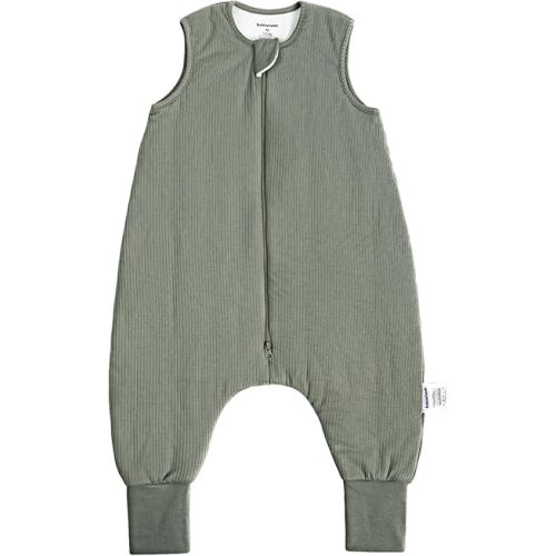 Rayon Made from Bamboo Toddler Sleep Sack with Feet 12-24 Months 1.0 Tog Breathable Sleep Sack 1t-2t Ultra Soft Baby Wearable Blanket with Legs Unisex Sleeping Bag with 2-Way Zipper