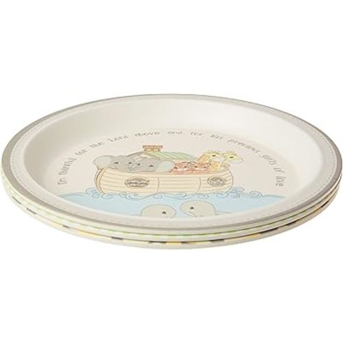 Precious Moments 193435 3-Piece Bamboo Plate Set