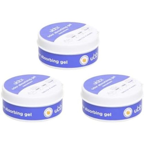 Ubbi Lemon Scented Odor Absorbing Gels, 3-Pack