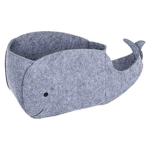 Yardwe Felt Storage Bag for Kids Toy Storage Organizer Pouch 20.07X9.84X7.48In Portable Cloth Bag for Dorm Room Home Organization