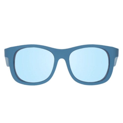 Midnight Blue Navigator | Polarized Light Blue Mirrored Lenses – Babiators Sunglasses