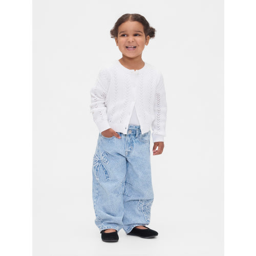 Baby & Toddler Bow Horseshoe Jeans | Gap