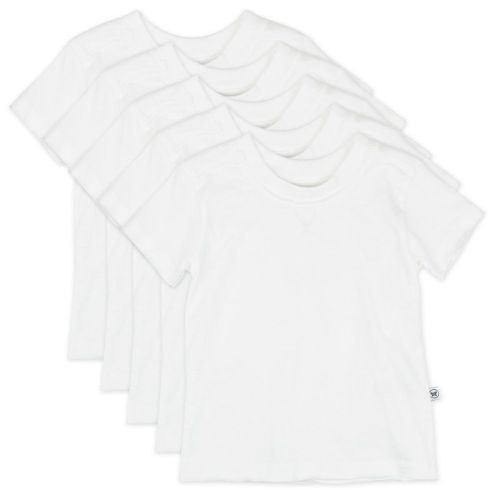 Honest Baby 5-Pack Organic Cotton Short Sleeve T-Shirts