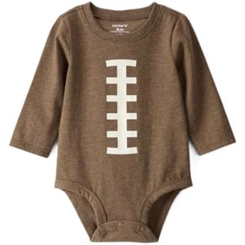 Carter's Baby Boy's Long Sleeve Graphic Collectable Bodysuit