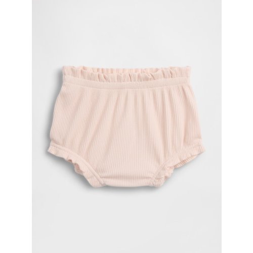 Baby First Favorites TinyRib Pull-On Ruffle Shorts
