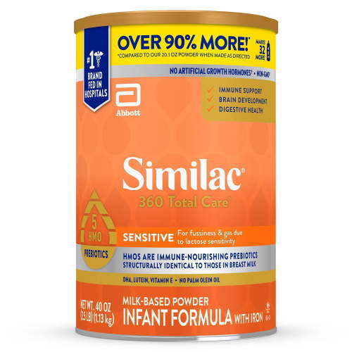 Similac 360 Total Care Infant Sensitive Powder Formula, 40 oz. - Samsclub.com