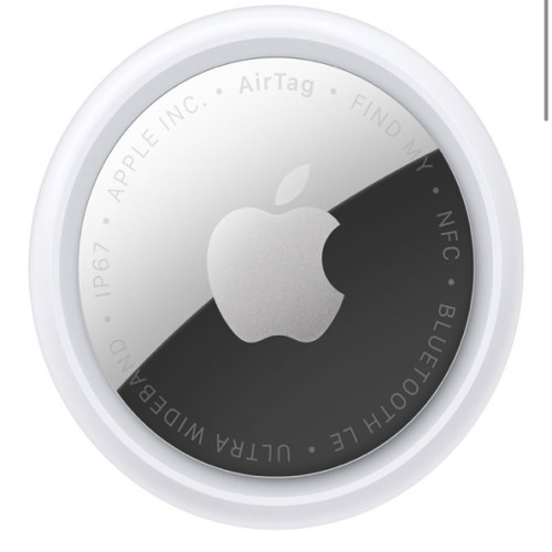 Apple AirTag (2nd Generation): Tracker for Keychain, Wallet, and More; Locator with Sound; Simple One-Tap Setup with iPhone or iPad; Key Finder with up to 1.5X Precision Finding Range