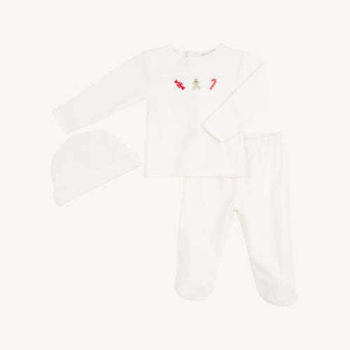 Hart's Hold Me Set - Palmetto Pearl with Winter Sweets - 3/6m