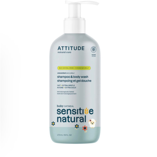 2-in-1 Baby Shampoo & Body Wash - Sensitive Skin Attitude
