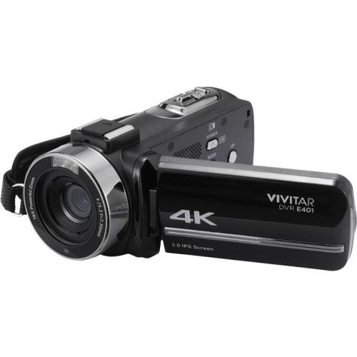 Vivitar 4K Digital camcorder Black DVRE401-BLK-STK-4 - Best Buy
