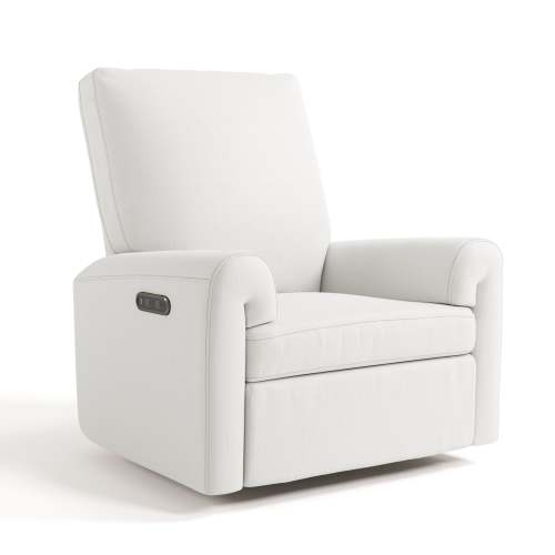 Storkcraft® Sorrento Deluxe Power Recliner Swivel Glider