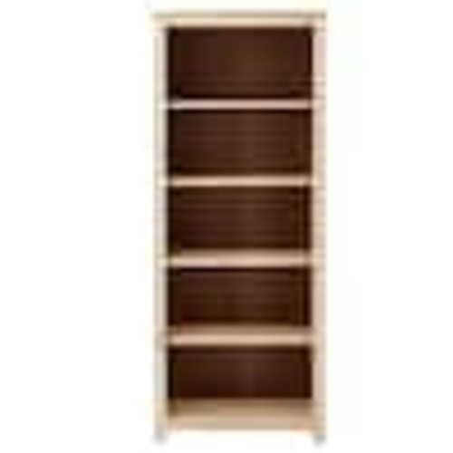StyleWell 4-Shelf Unfinished Natural Pine Wood Standard Bookcase (58 in. H) 29256
