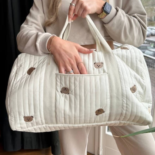 Mom Essentials Duffle Tote Bag