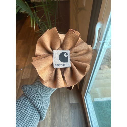 Variety Fall Messy Bow Headwrap with Carhartt Patch – Baby, Toddler & Girls Headband