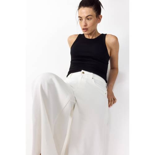 MAMA RIBBED NURSING TANK TOP