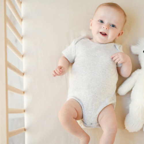 Simply Organic Bamboo Baby Crib Sheets | Soft & Hypoallergenic