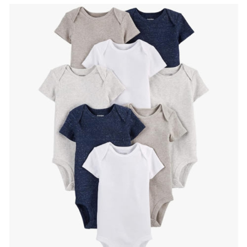 Simple Joys by Carter's Baby 8-Pack Short-Sleeve Bodysuit