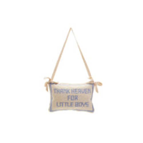Thank Heaven Embroidered Pillow Door Hanger – Olly-Olly