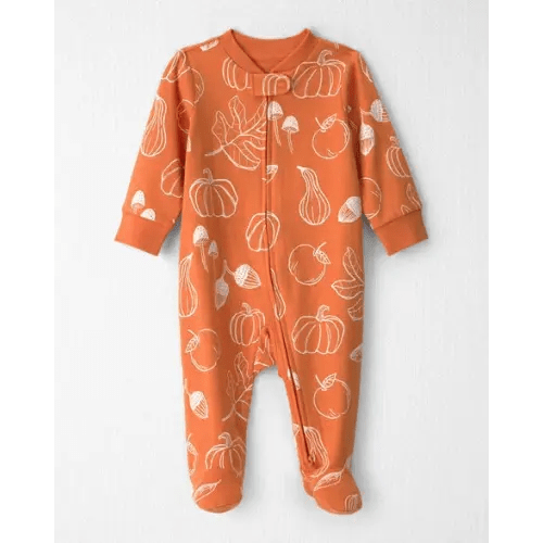 Baby Organic Cotton Sleep & Play Pajamas in Autumn Gourds - Little Planet | Carter's