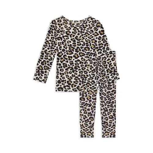 Girls' Lana Leopard Printed Pajama Set - Baby, Little Kid