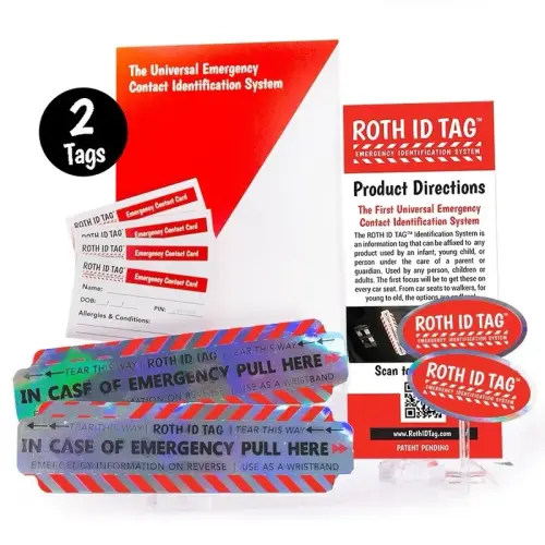 ROTH ID TAG | Emergency Contact Identification System for Ca - TikTok Shop