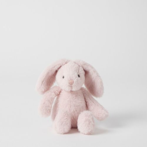 Jiggle & Giggle Pink Bunny Soft Plush-Small