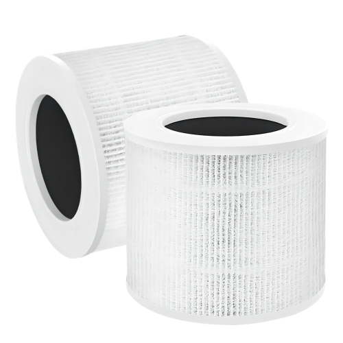 Core Mini Replacement Filter Compatible with Levoit Core Mini Air Purifier, 3-in-1 High Efficiency H13 True HEPA Filter , 2-Pack