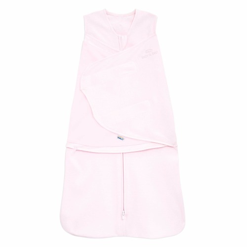 Pink Cotton Muslin Swaddle | HALO