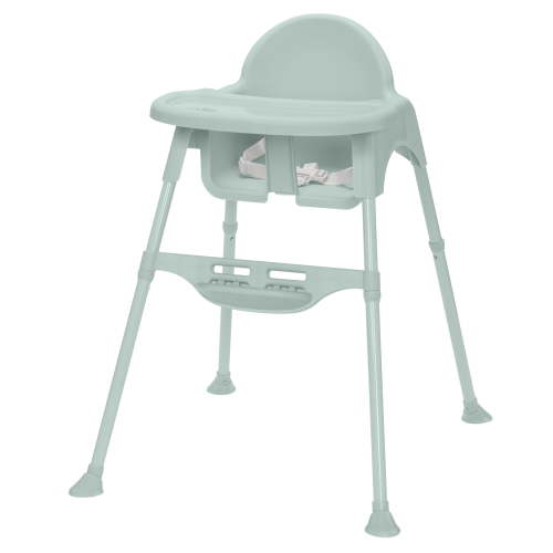 Babideal High Chair with Tray & Harness, Soft Sage