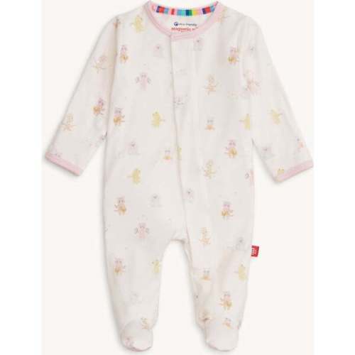 Pink Baby Beats Modal Footie - Magnetic Me | Maisonette