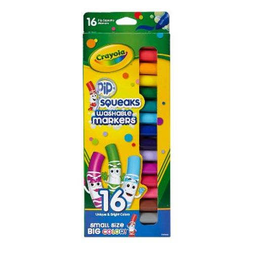 Crayola 16ct Washable Large Crayons, Toddler School Supplies, Classroom Essentials for Elementary Teachers, Coloring Gift, Ages 3+