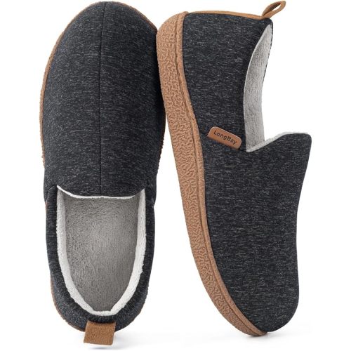 LongBay Women's Slippers Cozy Memory Foam Breathable Non Slip House Shoes for Indoor Outdoor