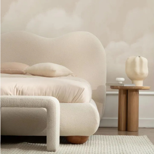 Etsy Beige Cloud Wallpaper – Dreamy Neutral Wall Mural, Removable or Regular Wallpaper Option, Soft Clouds for Calm Interiors 1-143 - Color 1